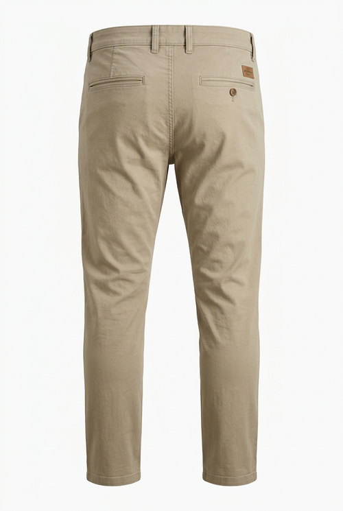 Men's casual pants back view
